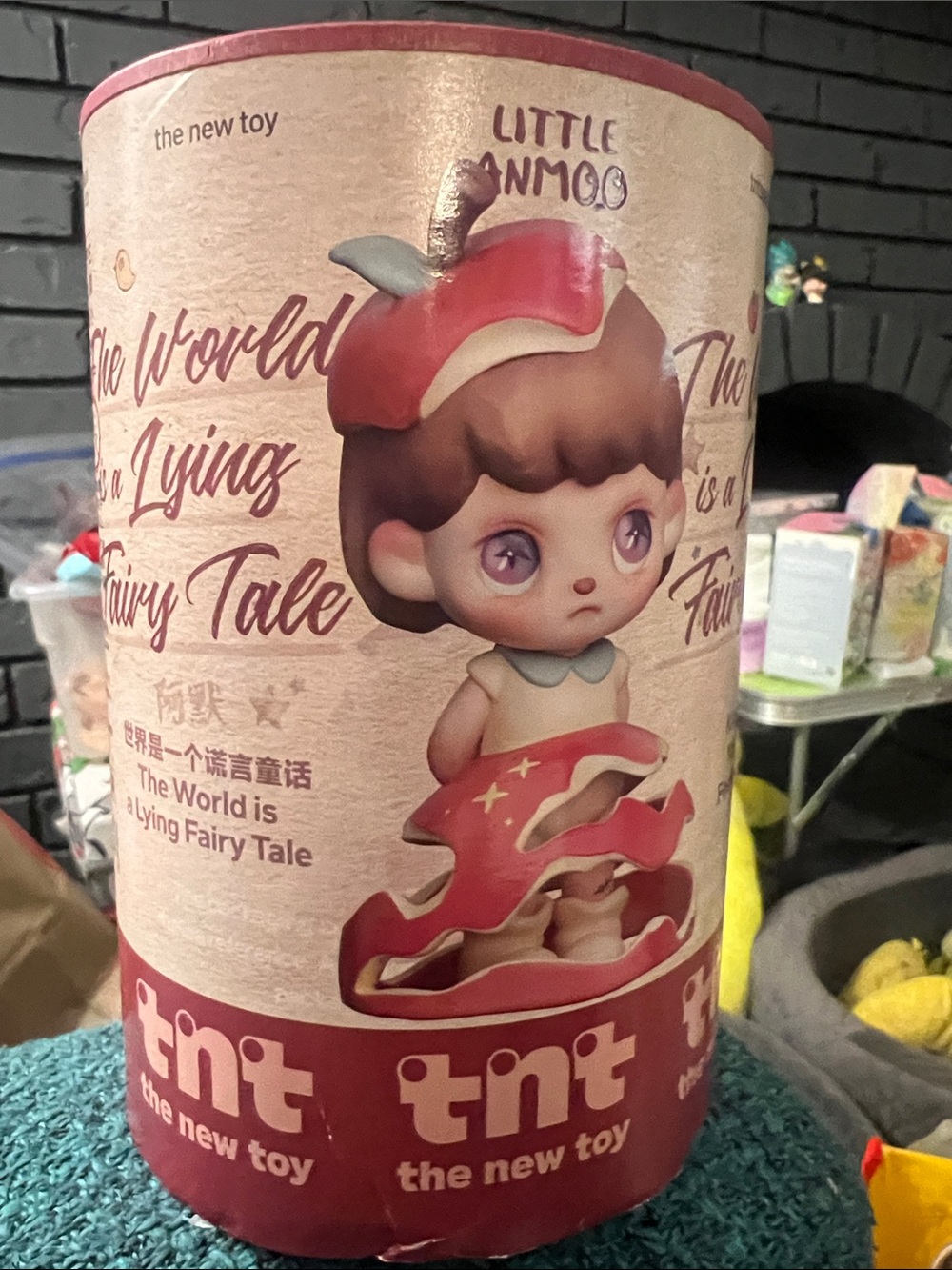 tnt Little Anmoo Apple Girl Figurine - summerween!